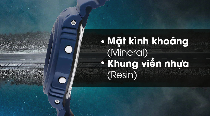 Đồng hồ G-Shock DW-5700BBM-2DR có lớp vỏ bền bỉ Đồng hồ G-Shock DW-5700BBM-2DR có lớp vỏ bền bỉ