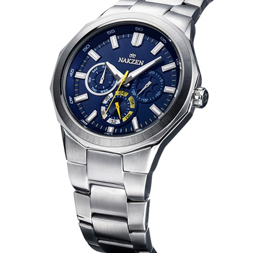 Đồng hồ NAKZEN 42 mm Nam SS5038G-2 Màu Bạc