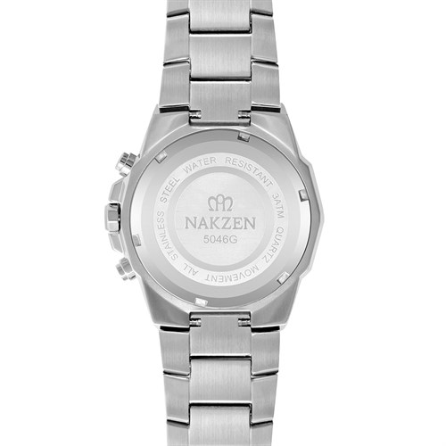 Đồng hồ NAKZEN 41 mm Nam SS5046G/WE-7 Màu Bạc