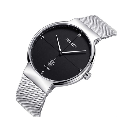 Đồng hồ NAKZEN Hoa & Gió 40.2 mm Nam SS4051G-1 Màu Bạc