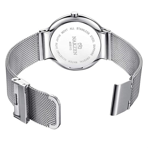 Đồng hồ NAKZEN 40.2 mm Nam SS4051G-7 Màu Bạc