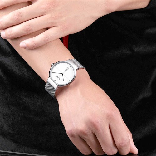 Đồng hồ NAKZEN 40.2 mm Nam SS4051G-7 Màu Bạc