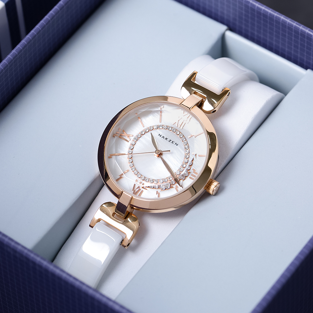 Đồng hồ NAKZEN Hoa & Gió 30 mm Nữ SS1015L-7N0