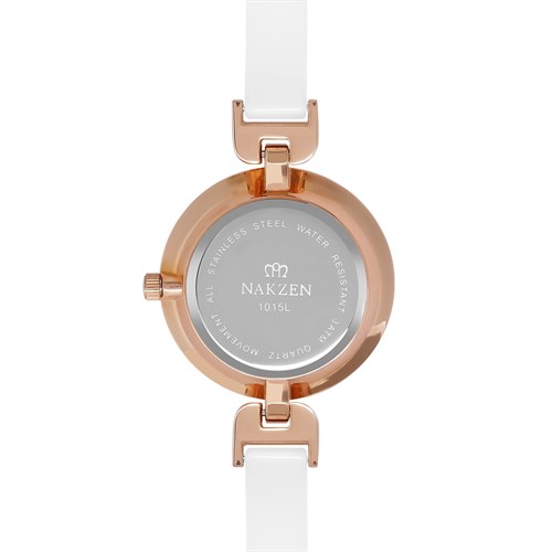 Đồng hồ NAKZEN Hoa & Gió 30 mm Nữ SS1015L-7N0 Màu Trắng