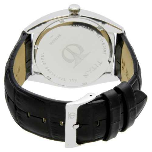 Đồng hồ TITAN 43 mm Nam 9476SL01 Màu Đen