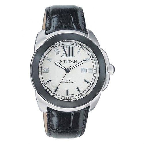 Đồng hồ Nam Titan 9492KL01 Màu Đen