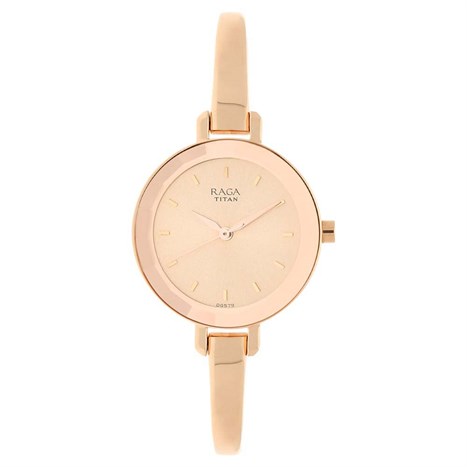 Đồng hồ TITAN 34 mm Nữ 2575WM01 Màu Vàng