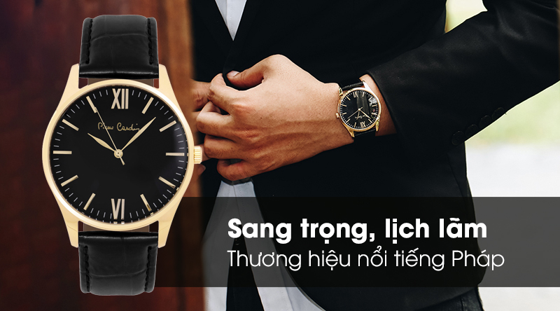 Đồng hồ Nam Pierre Cardin PCX8516G514 thiết kế sang trọng và tinh tế