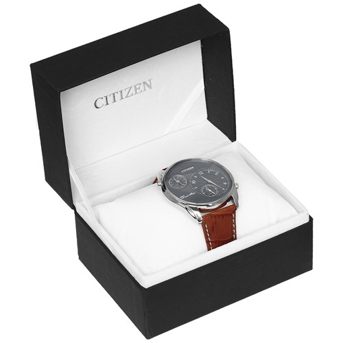 Đồng hồ CITIZEN 44 mm Nam AO3030-16H Màu Nâu