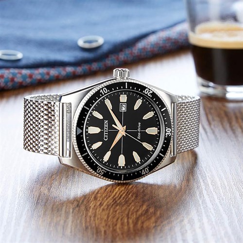 Đồng hồ CITIZEN 43 mm Nam AW1590-55E Màu Bạc