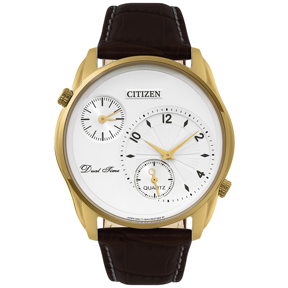 Đồng hồ CITIZEN 44 mm Nam AO3032-02A Màu Nâu