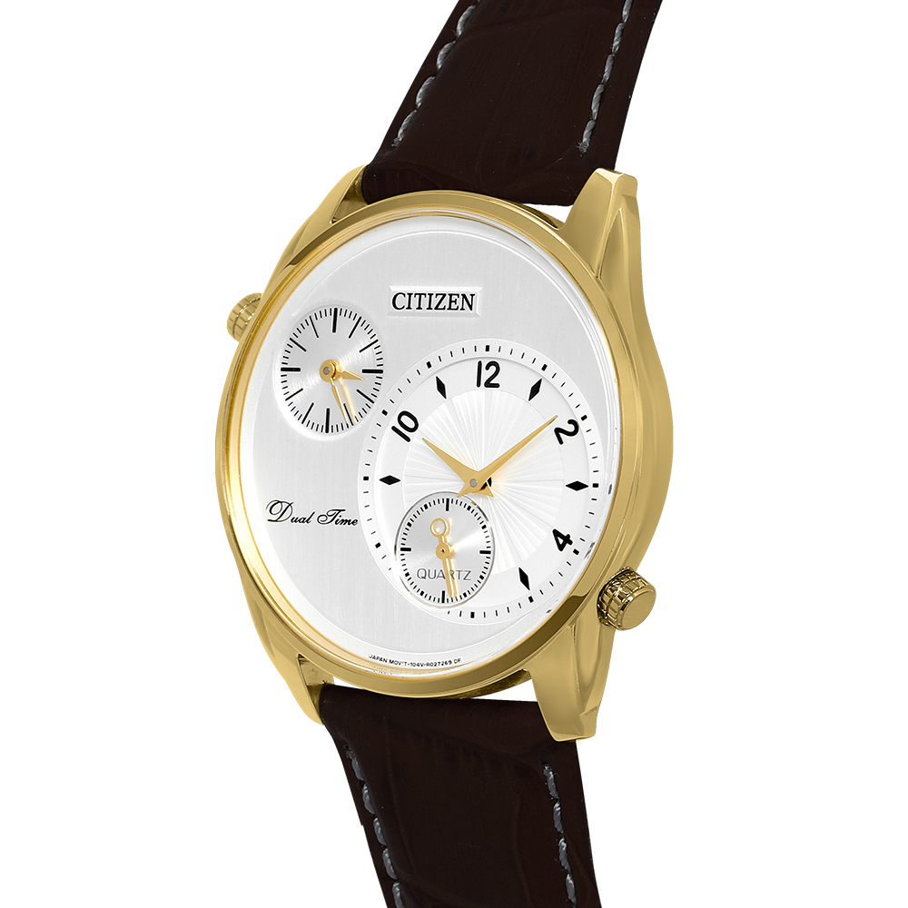 Đồng hồ CITIZEN 44 mm Nam AO3032-02A Màu Nâu