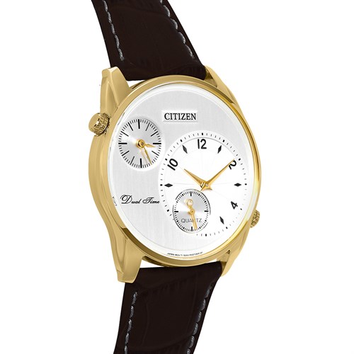 Đồng hồ CITIZEN 44 mm Nam AO3032-02A Màu Nâu