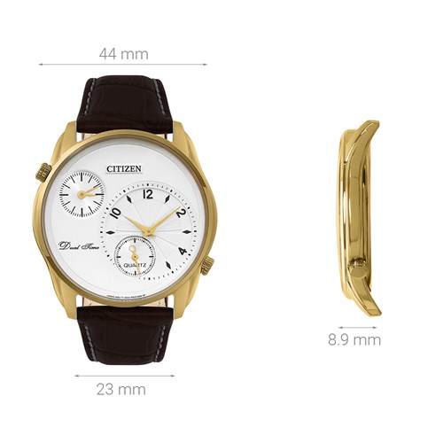 Đồng hồ CITIZEN 44 mm Nam AO3032-02A Màu Nâu