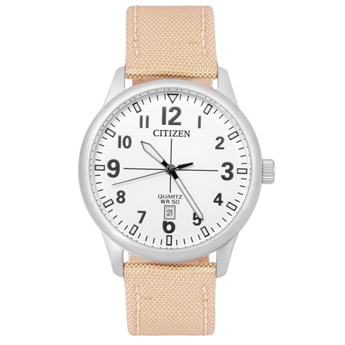 Đồng hồ CITIZEN 39.8 mm Nam BI1050-05A Màu Trắng