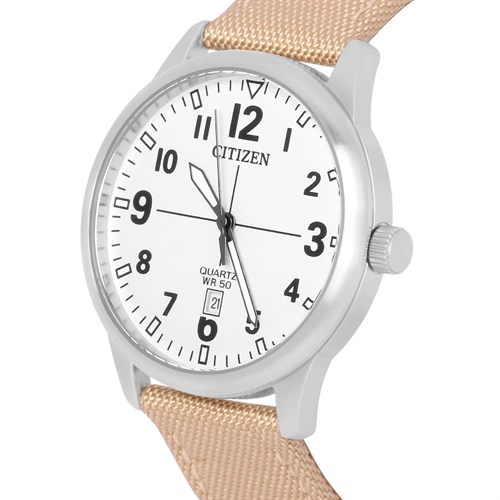 Đồng hồ CITIZEN 39.8 mm Nam BI1050-05A Màu Trắng