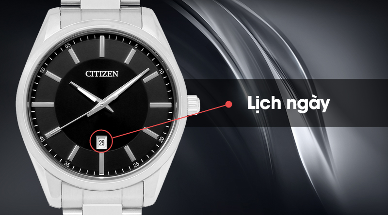 Đồng hồ Nam Citizen BI1030-53E trang bị lịch ngày tiện ích Đồng hồ Nam Citizen BI1030-53E trang bị lịch ngày tiện ích