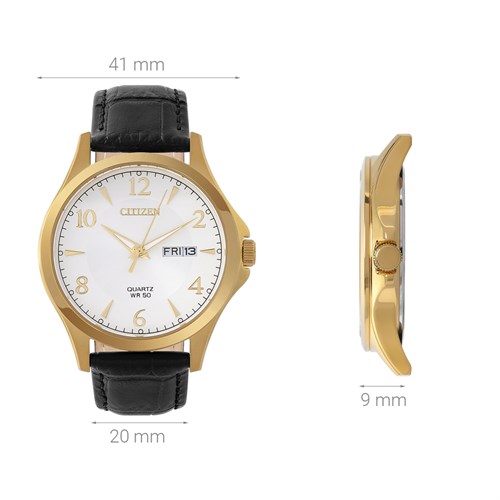 Đồng hồ CITIZEN 41 mm Nam BF2003-25A Màu Đen