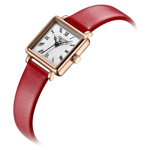 Đồng hồ Nữ Julius Star 20 x 20 mm Nữ JS-031B Màu Đỏ