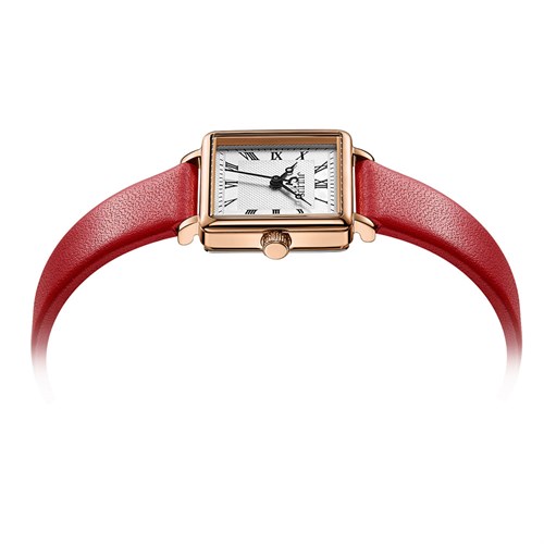 Đồng hồ Nữ Julius Star 20 x 20 mm Nữ JS-031B Màu Đỏ