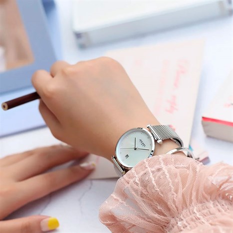 Đồng hồ Nữ Julius Star JS-003A Màu Bạc