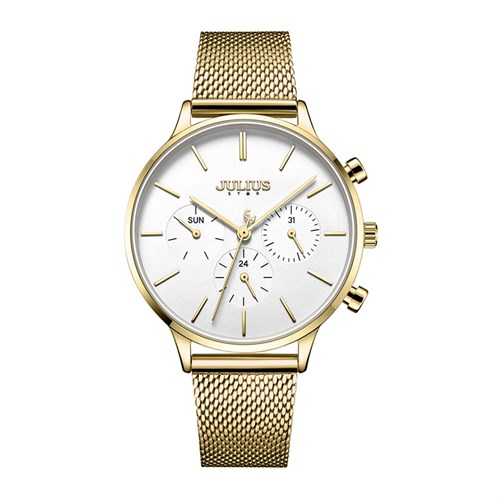Đồng hồ Nữ Julius Star 35 mm Nữ JS-005B Màu Vàng