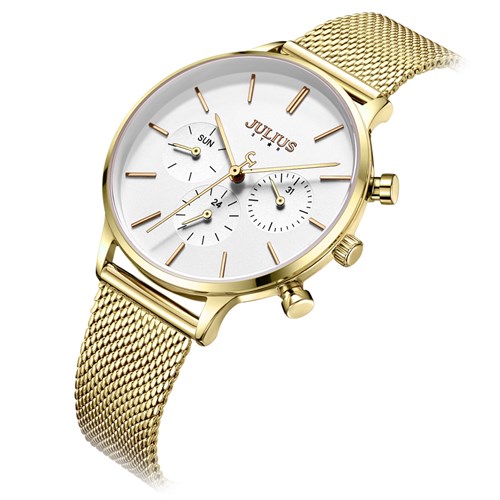 Đồng hồ Nữ Julius Star 35 mm Nữ JS-005B Màu Vàng
