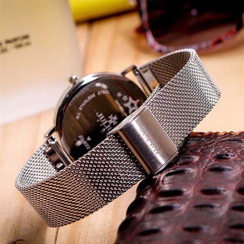 Đồng hồ Nữ Julius Star 35 mm Nữ JS-022A Màu Bạc