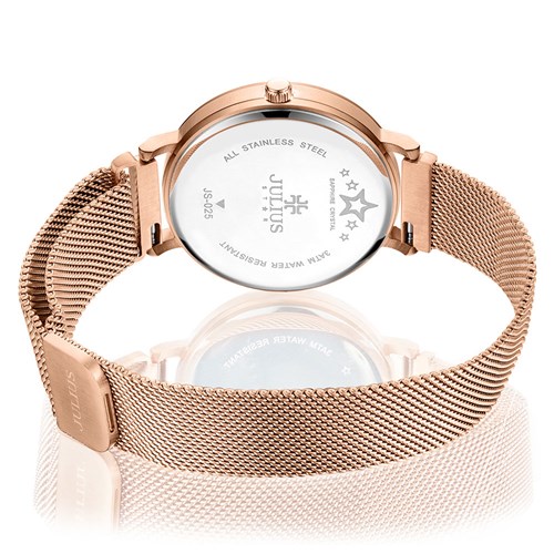 Đồng hồ Nữ Julius Star 35 mm Nữ JS-025A Màu Vàng Hồng