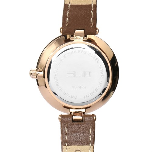 Đồng hồ ELIO 32.5 mm Nữ EL004-01 Màu Nâu