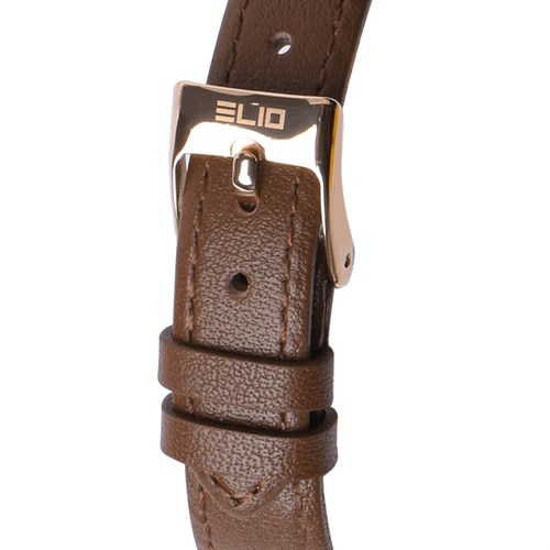 Đồng hồ ELIO 35.2 mm Nữ EL005-01 Màu Nâu