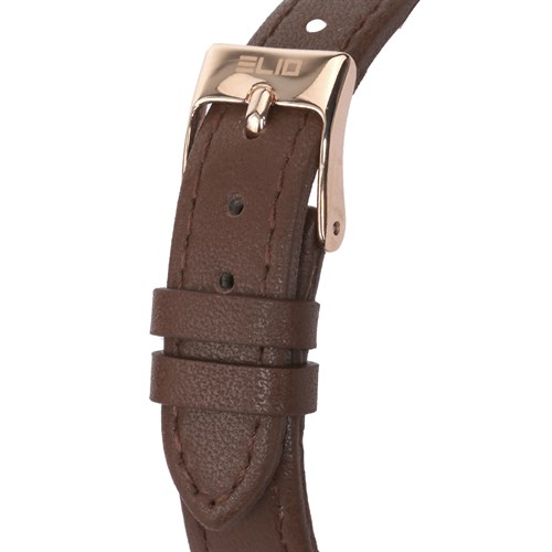 Đồng hồ ELIO 34.3 mm Nữ EL007-01 Màu Nâu