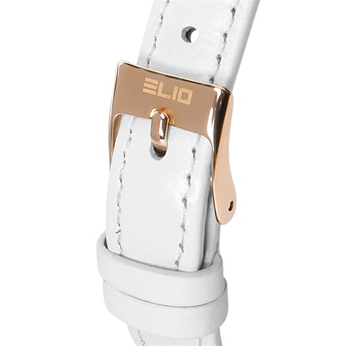 Đồng hồ ELIO 34.8 mm Nữ EL008 Màu Trắng