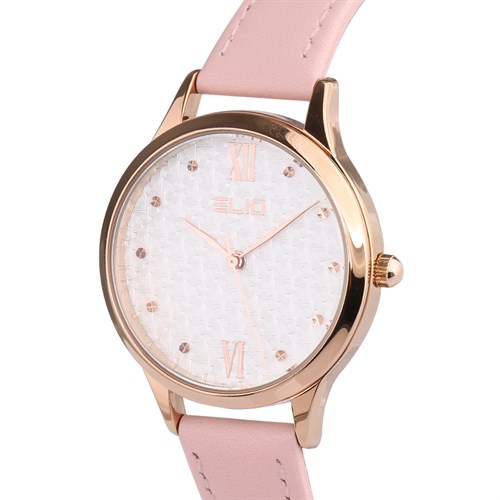 Đồng hồ ELIO 34.8 mm Nữ EL008 Màu Hồng