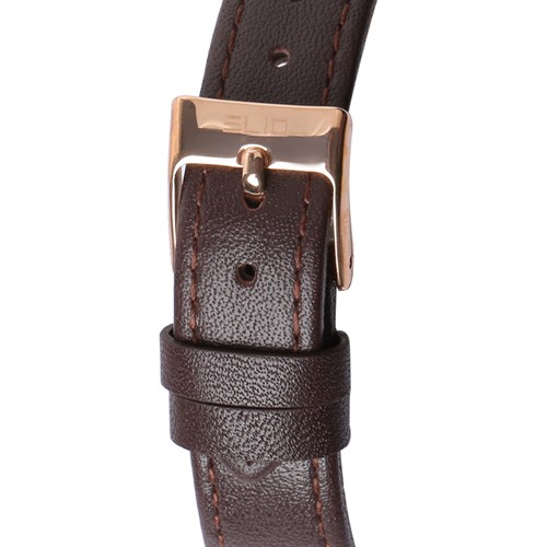 Đồng hồ ELIO 38.4 mm Nữ EL009-01 Màu Nâu