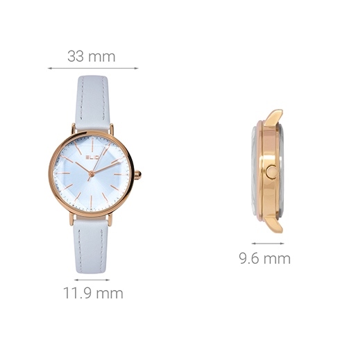 Đồng hồ ELIO 33 mm Nữ EL012-01 Màu Xanh Dương