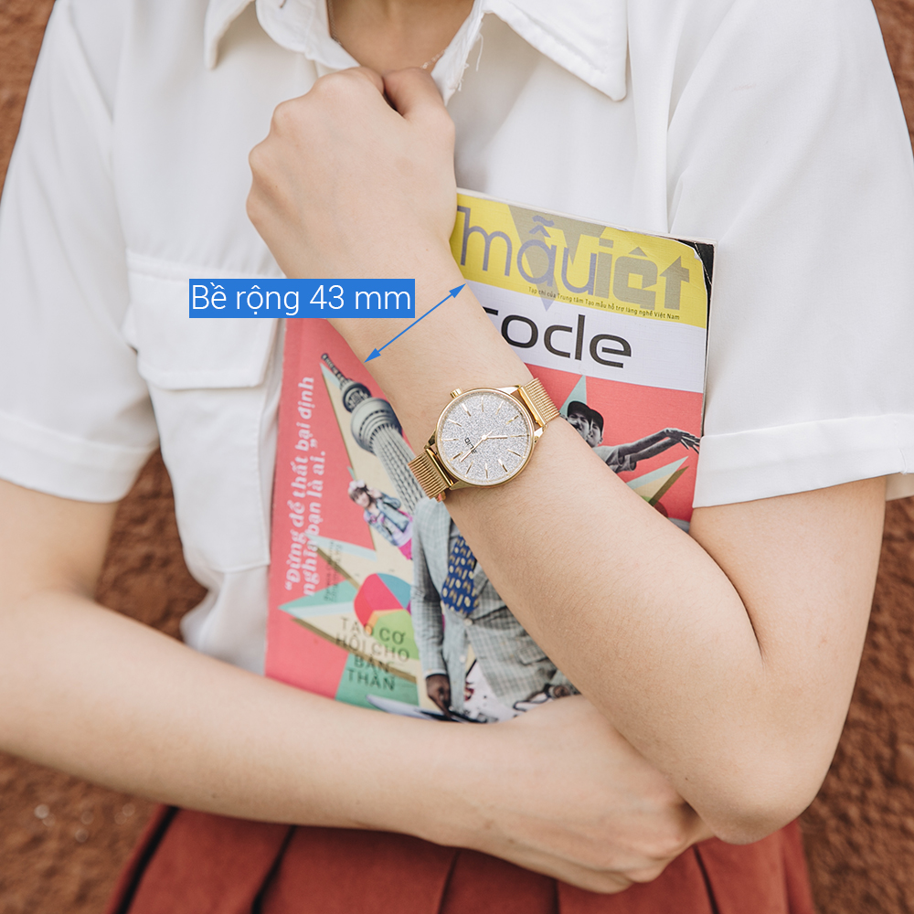 Đồng hồ ELIO 38.2 mm Nữ ES004-01