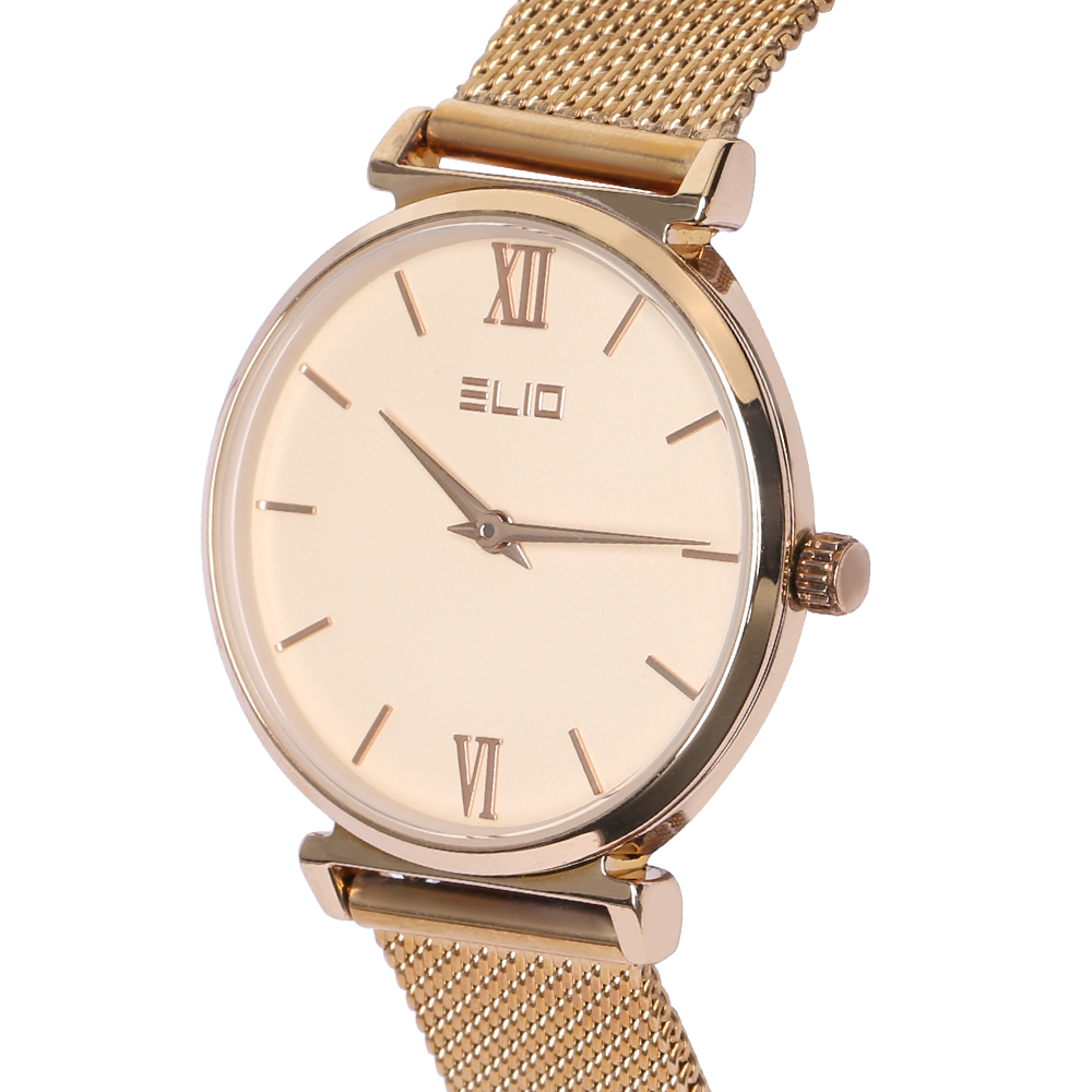 Đồng hồ Nữ Elio ES006-02 Màu Vàng