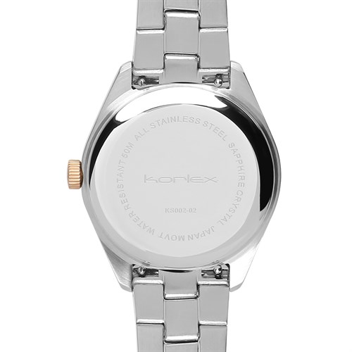 Đồng hồ KORLEX 33 mm Nữ KS002-02 Màu Bạc