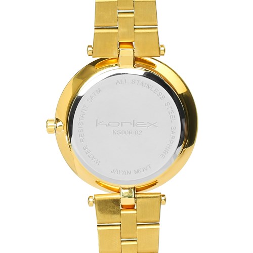 Đồng hồ KORLEX 38 mm Nữ KS006-02 Màu Vàng