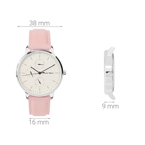 Đồng hồ Korlex 38 mm Nữ KL001-01 Màu Hồng