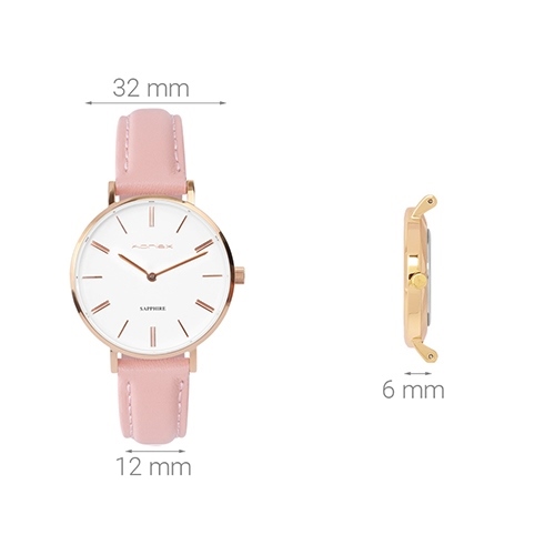 Đồng hồ Nữ Korlex KL004-01 Màu Hồng