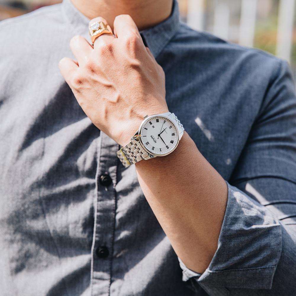 Đồng hồ MVW 40 mm Nam MS001-01