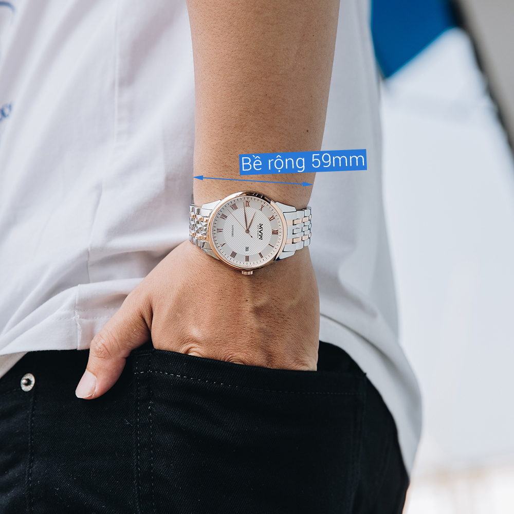 Đồng hồ MVW 40 mm Nam MS001-02