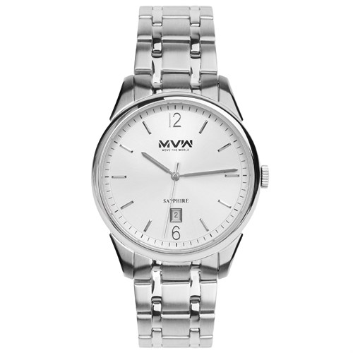 Đồng hồ MVW 40 mm Nam MS002-01 Màu Bạc