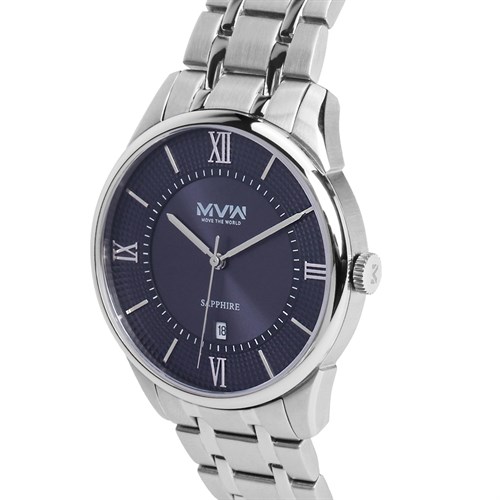 Đồng hồ MVW 40 mm Nam MS003-01 Màu Bạc