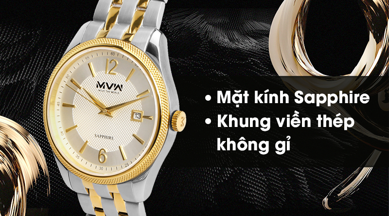 Đồng hồ Nam MVW MS004-01 có độ bền cao Đồng hồ Nam MVW MS004-01 có độ bền cao