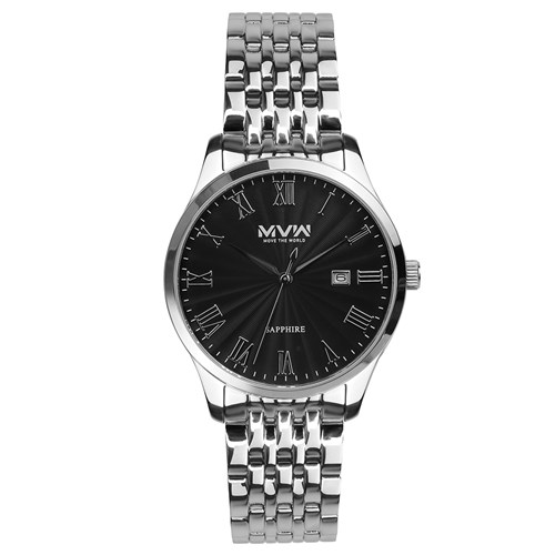 Đồng hồ MVW 40 mm Nam MS005-01 Màu Bạc