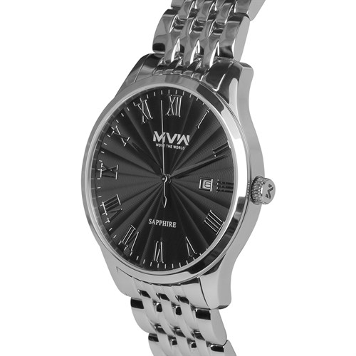 Đồng hồ MVW 40 mm Nam MS005-01 Màu Bạc