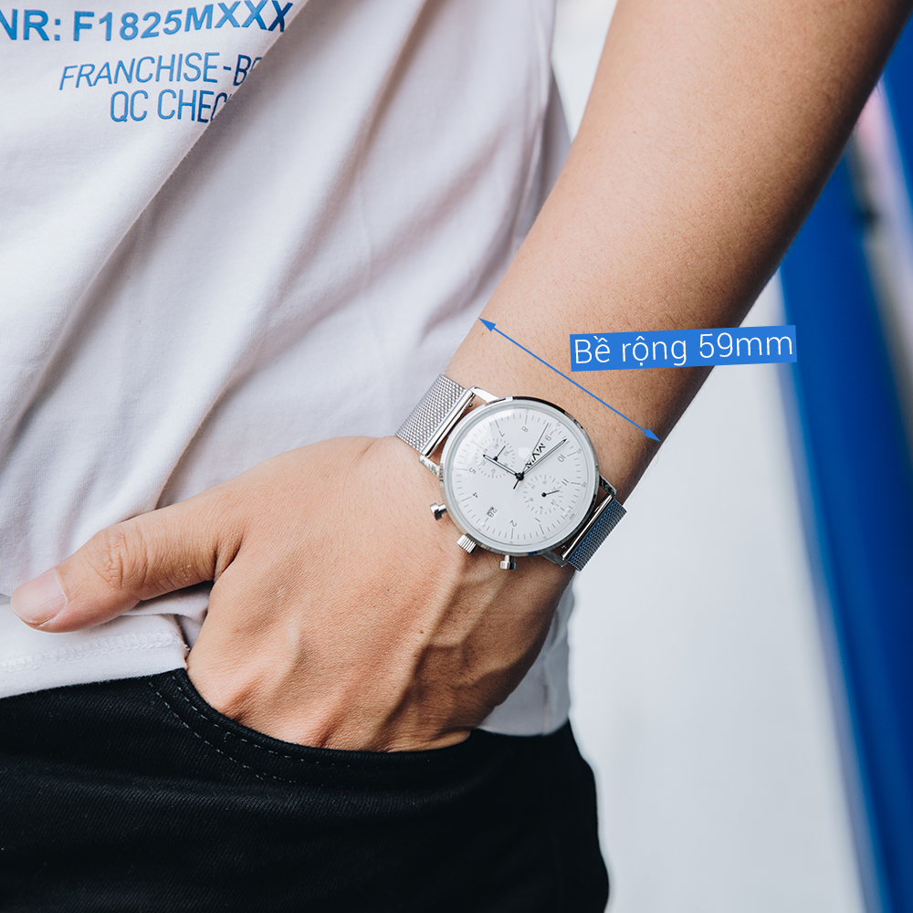 Đồng hồ MVW 40 mm Nam MS007-01
